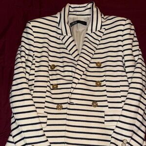Zara Striped Blazer